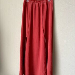 Burnt Orange Skirt (Size S)